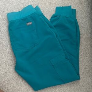 Figs Women's Teal Scrub Pants